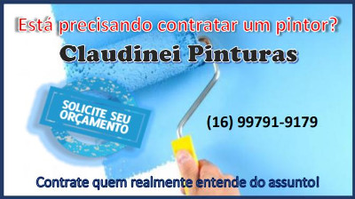 Claudinei Pinturas  Ribeirão Preto SP