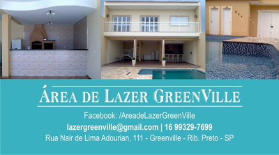 Área de Lazer GreenVille Ribeirão Preto SP